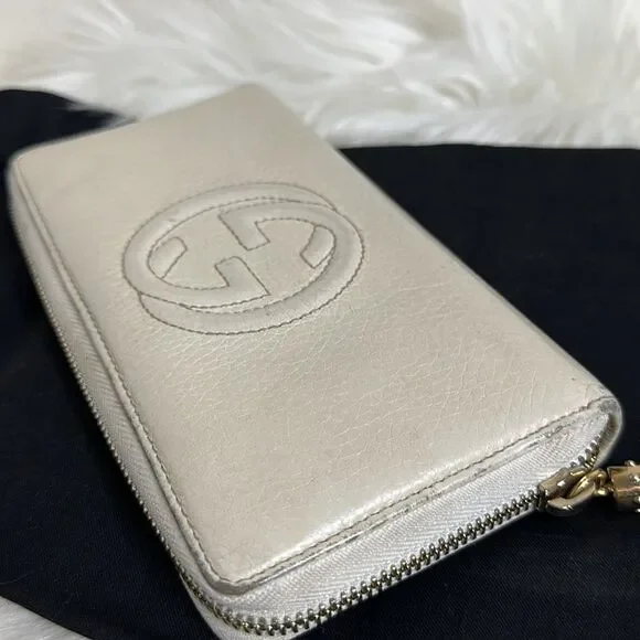 💯Authentic Gucci Soho Zipped Long Wallet🍀 - Picture 14 of 16